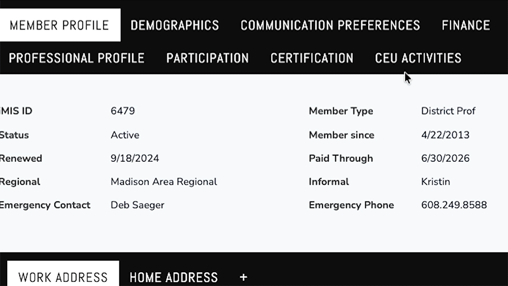 Navigating to the Certification tab